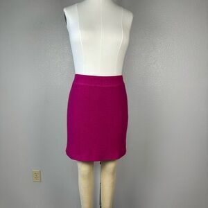 Banana Republic Skirt Size 8  Wool Blend Mini Women’s Purple Office Clas…